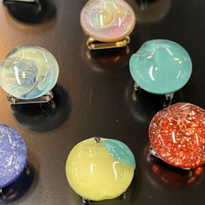 ガラス帯留　伊藤いつか